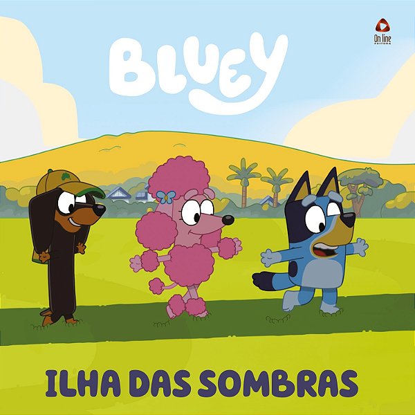 Bluey livro de história - ilha das sombras