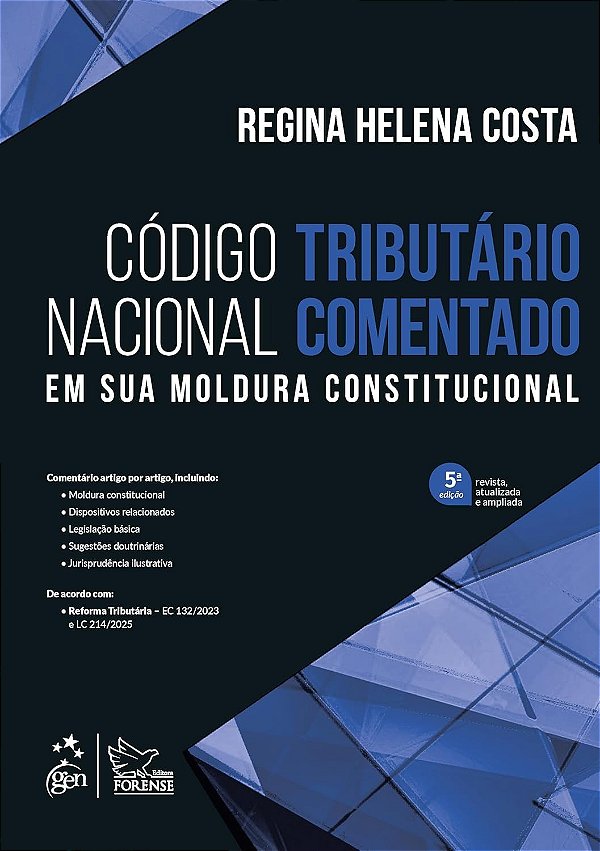 Código tributário nacional comentado - 5ª Edição 2025