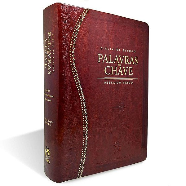 Biblia De Estudo Palavras-Chave Luxo Marrom (Classica)
