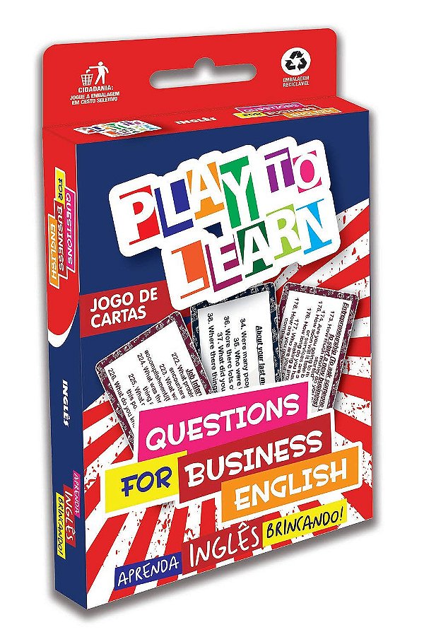 Play To Learn - Questions For Business
