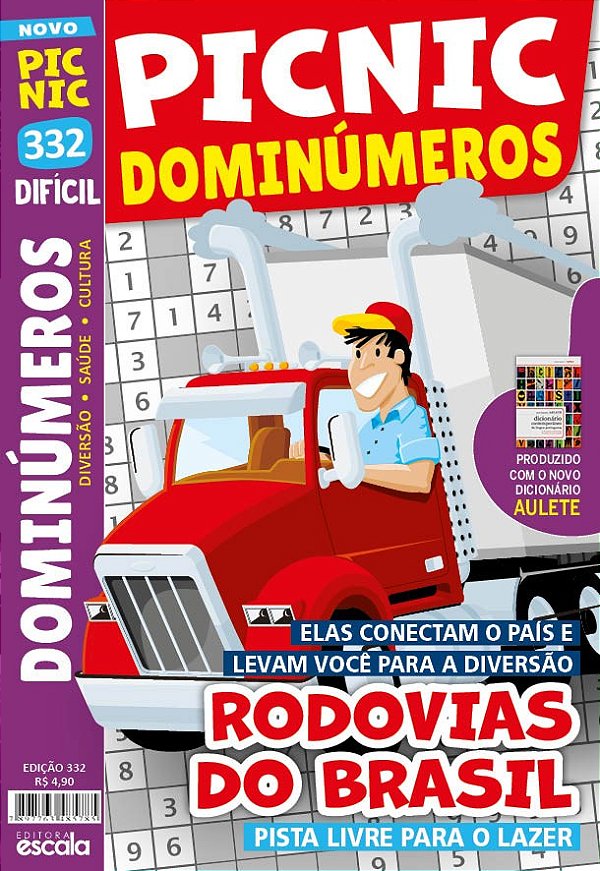 Picnic Dominúmeros - Rodovias do Brasil - Dificil: 332