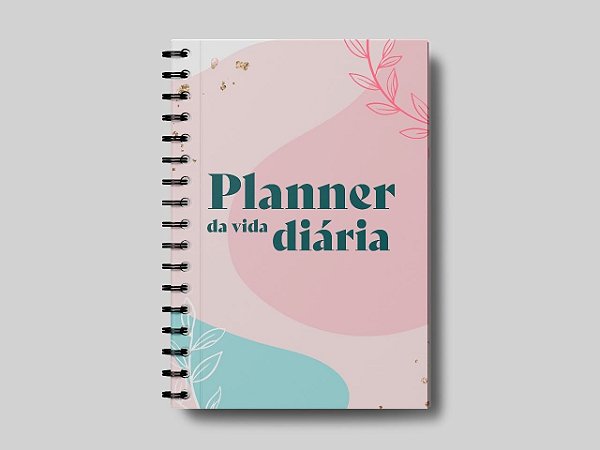 Planner Da Vida Diaria Color Pastel