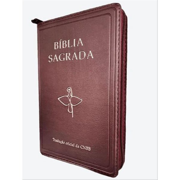 Bíblia Sagrada Capa Com Zíper - Tradução Oficial