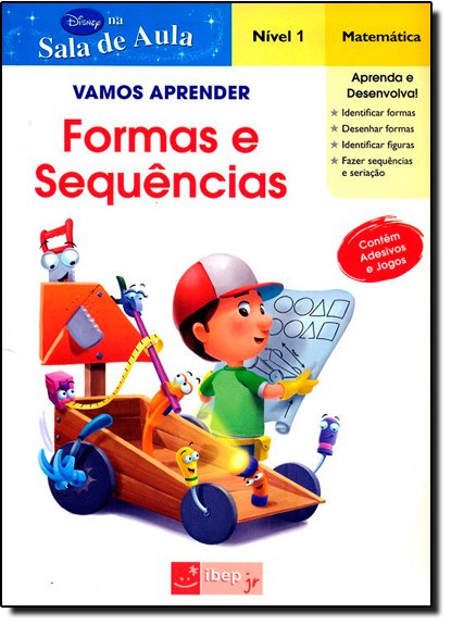 Vamos Aprender Formas E Sequências Nivel 1 - Matemática