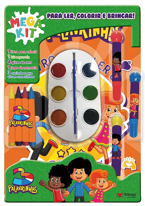 Super color pack - 3 palavrinhas