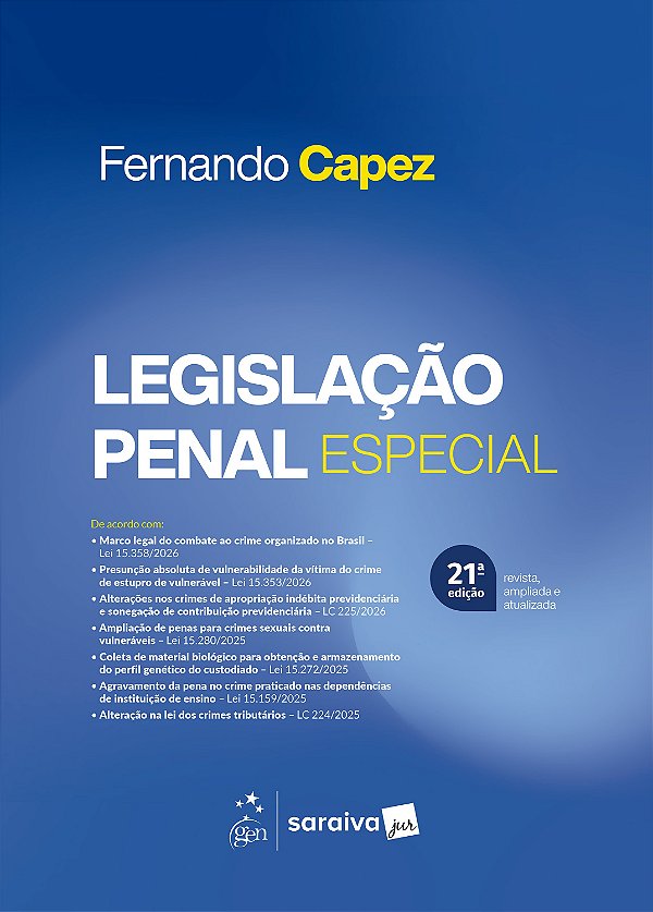 Legislação Penal Especial - 21ª Edição 2026