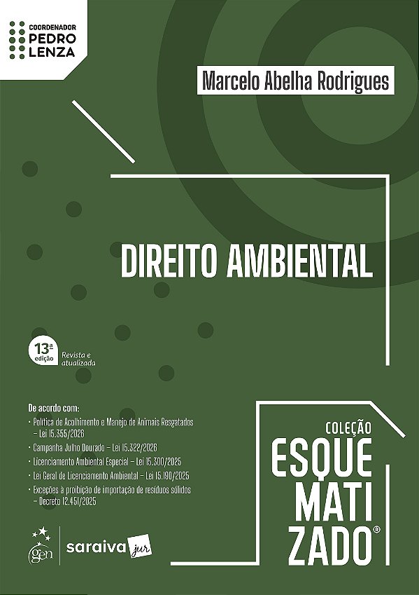 Direito Ambiental - Coleção Esquematizado - 13ª Edição 2026