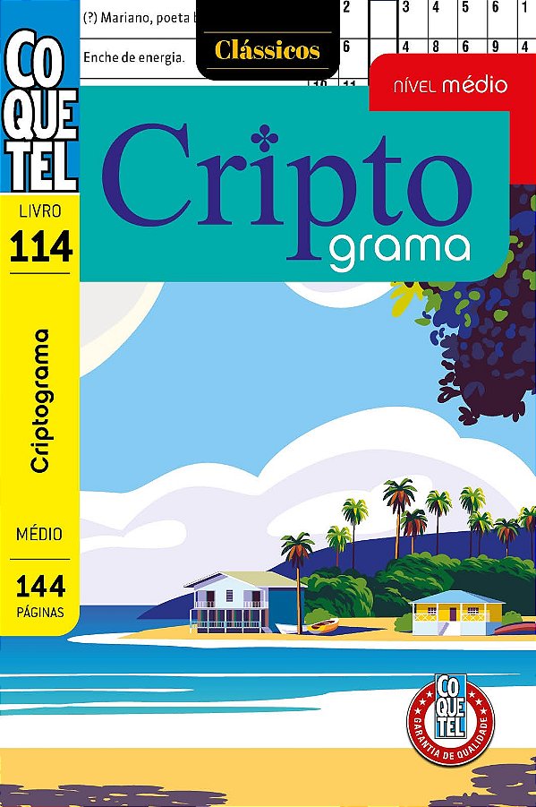 Livro Coquetel Criptograma 114