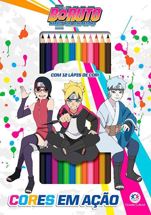Boruto - Cores em ação