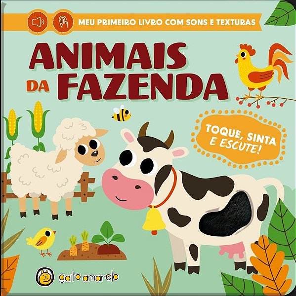 Toque, sinta e escute - Animais da Fazenda