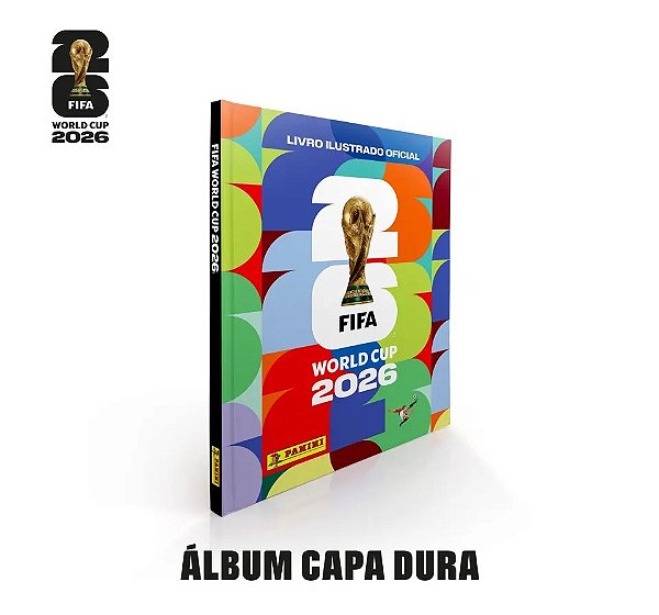 Copa do Mundo da Fifa 2026™ Álbum de figurinhas Capa Dura Fifa World Cup 2026™