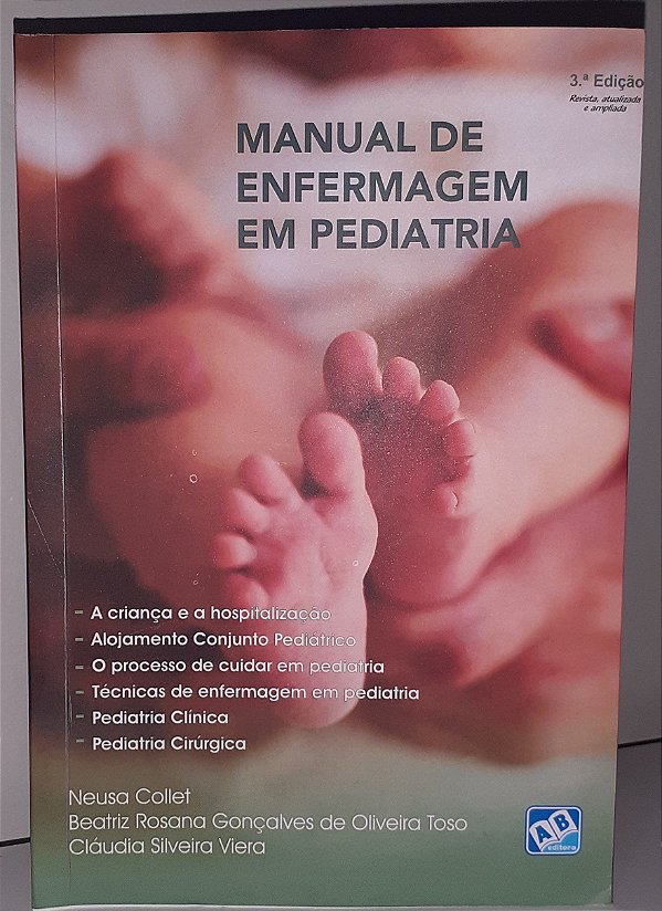 Manual De Enfermagem Em Pediatria 3ª Ed.
