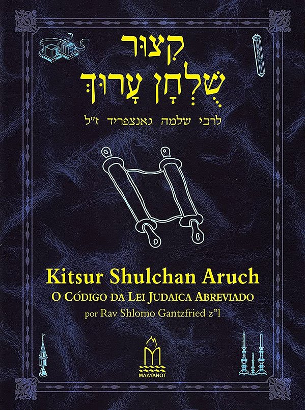 Kitsur Shulchan Aruch Brochura - 2 Vols O Codigo Da Lei Judaica Abreviado