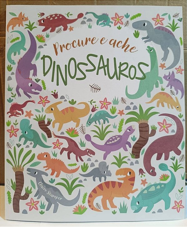 Procure e ache dinossauros