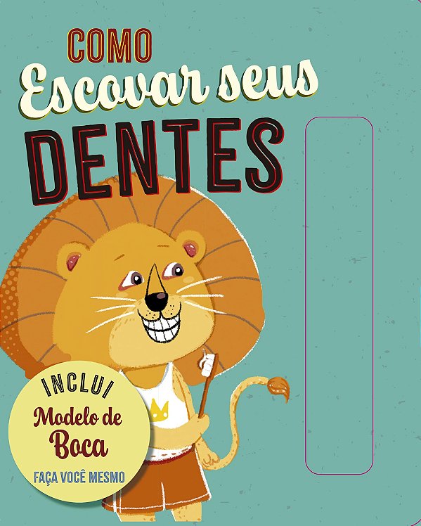 Como Escovar Os Dentes - Azul - Contém Uma Escova De Dente