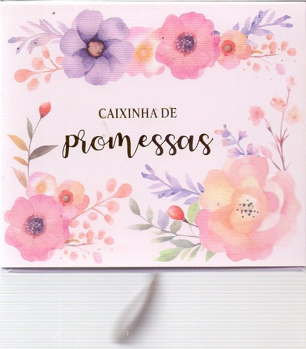 Caixinha De Promessas - Flores Mista