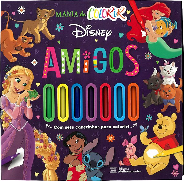Mania de Colorir - Amigos