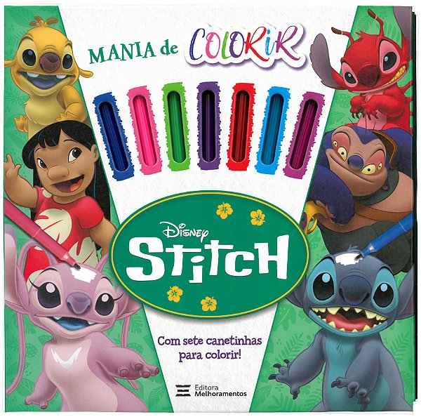 Mania de Colorir - Stitch