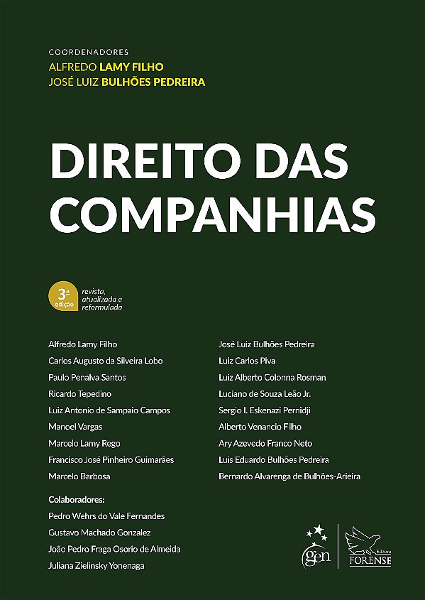 Direito das Companhias - 3ª Edição 2026