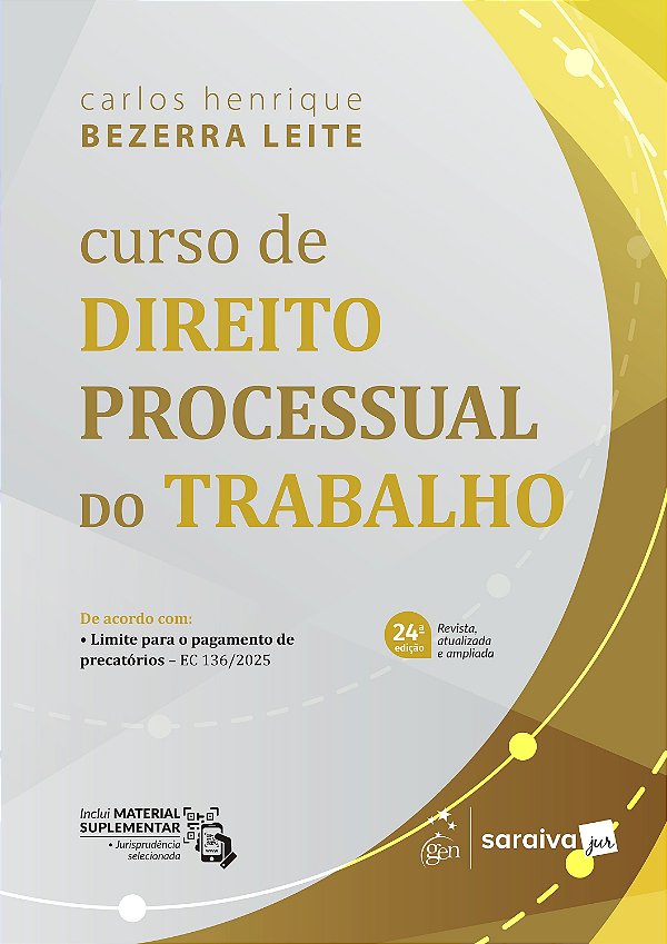 Curso de Direito Processual do Trabalho - 24ª Edição 2026