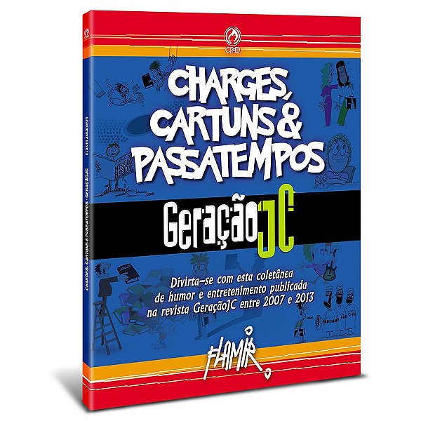 Charges, Cartuns & Passatempos - Geraçãojc - Divirta-Se Com Esta Coletânea De Humor E Entretenimento