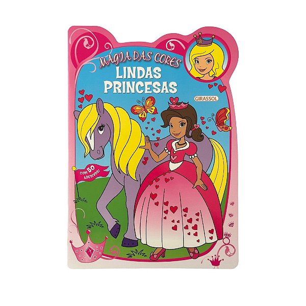 Magia Das Cores - Lindas Princesas