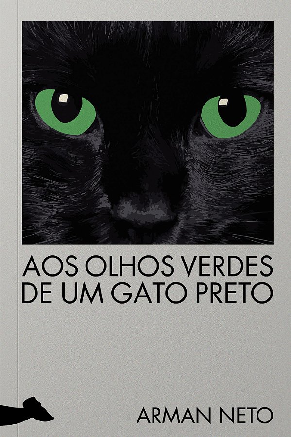 Aos Olhos Verdes De Um Gato Preto