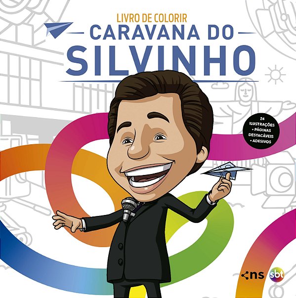 Caravana Do Silvinho – Livro De Colorir