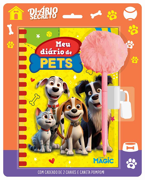 Pets - Livro Diário Secreto