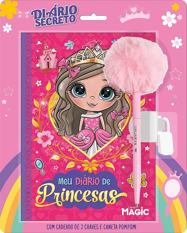 Princesas - Livro Diário Secreto