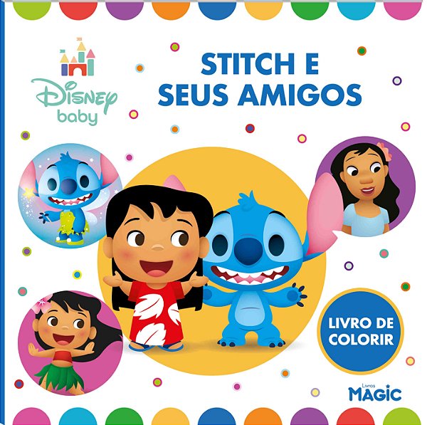 Stitch E Seus Amigos - Para Colorir