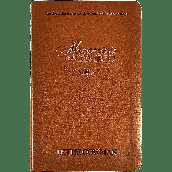 Mananciais no Deserto Edição Especial - Capa Couro