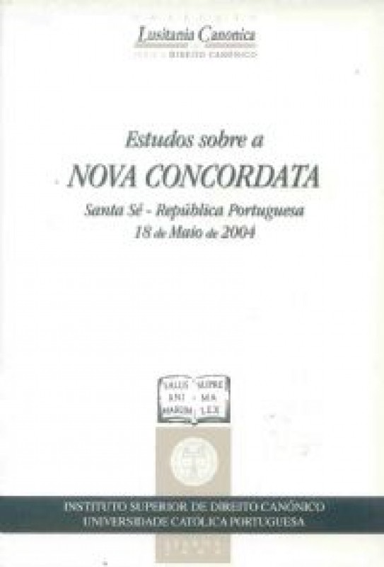 Estudos Sobre A Nova Concordata - Santa Se...