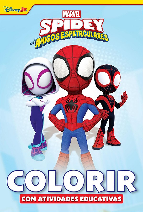 Marvel Colorir Ativ.Educativas - Spidey -