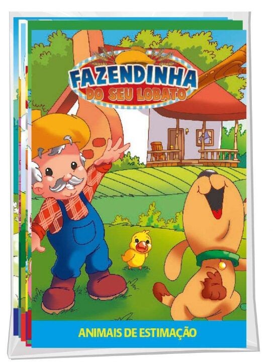 Solapa Fazendinha Do Seu Lobato - (Pct Com 08 Livros)