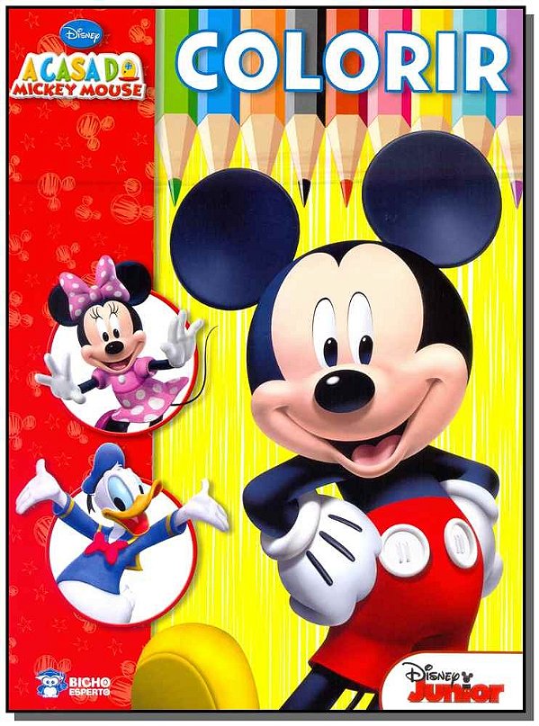 Disney Colorir E Aprender - A Casa Do Mickey Mouse