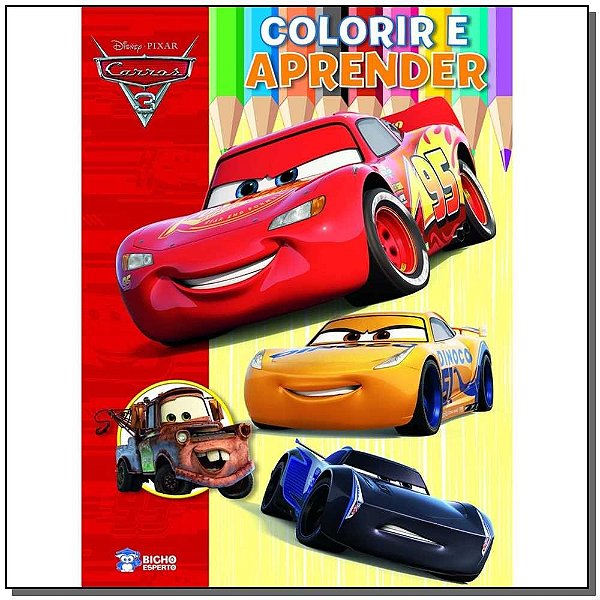 Disney Colorir E Aprender - Carros 3