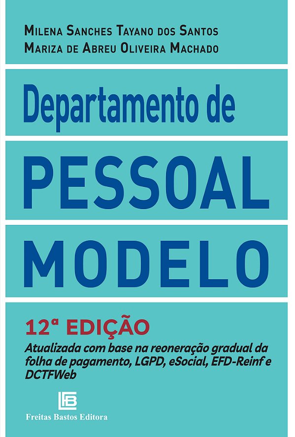 Departamento de pessoal modelo 12a edição