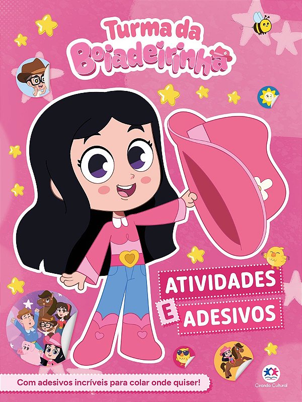 Turma da Boiadeirinha - Atividades e adesivos
