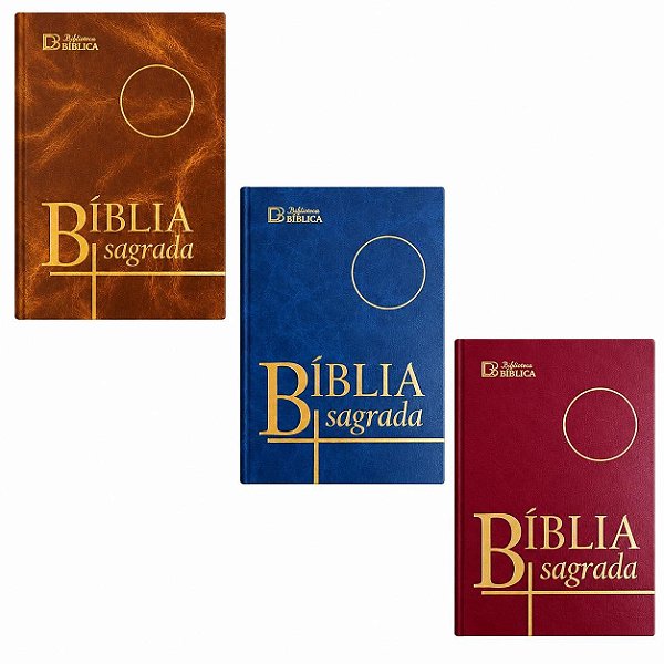 Bíblia Sagrada Capuchinhos ( 7ª Edição) - Cor Aleatória