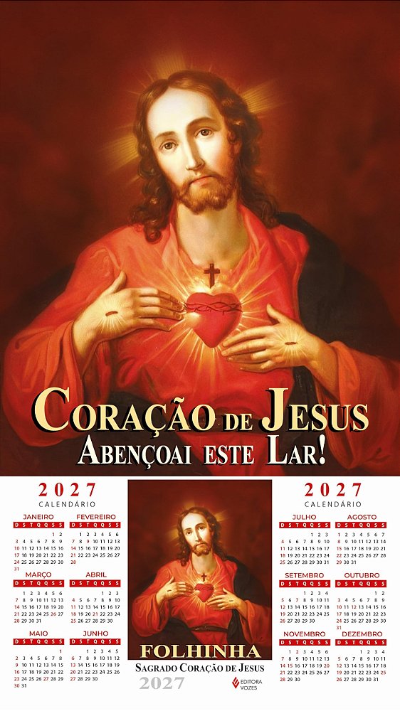 Folhinha São Miguel Arcanjo - 2027