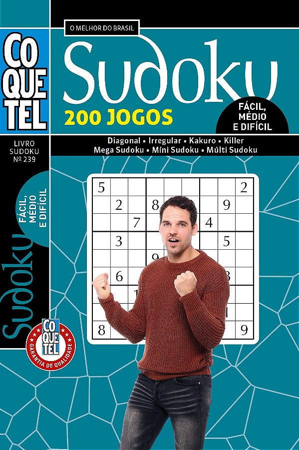 Livro Coquetel Sudoku 239