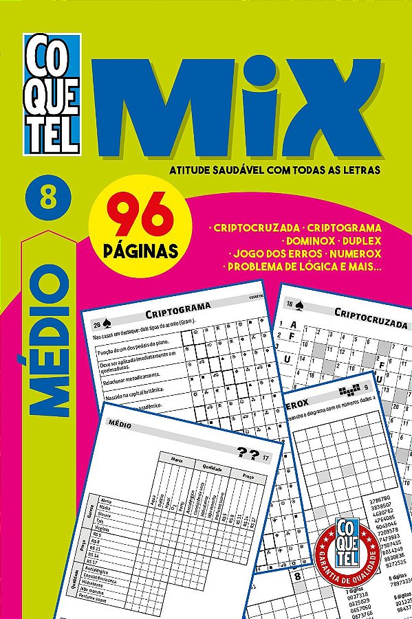 Livro Coquetel Mix 8