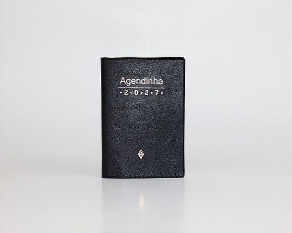 Agenda simples 2027 - preta
