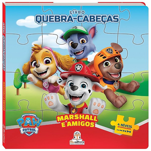 Livro quebra-cabeça grande: Marshall e amigos