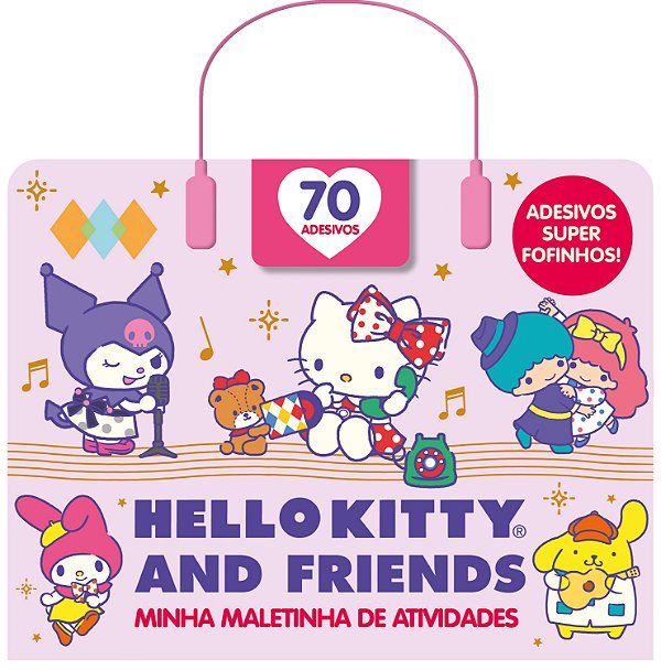 Hello kitty and friends minha maletinha de atividades