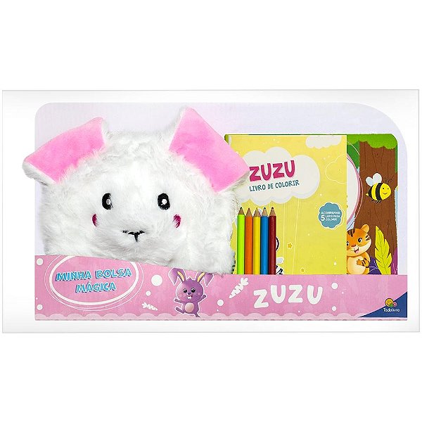 Minha Bolsa Mágica - Ler & Colorir: Zuzu, o coelho feliz