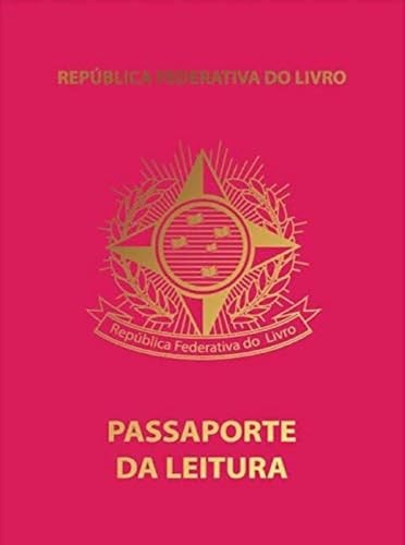 Passaporte da leitura rosa