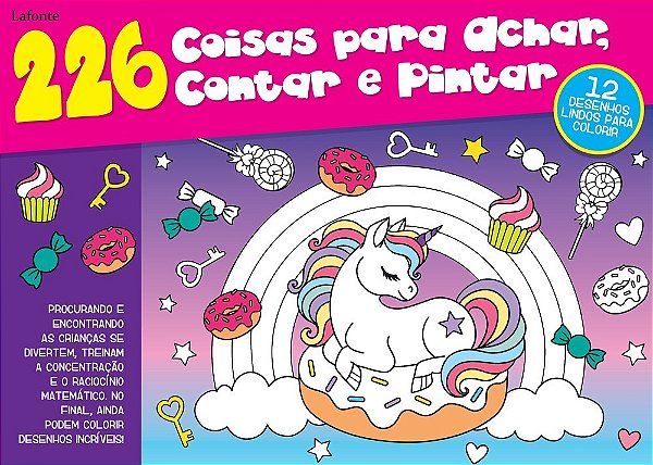 226 coisas para achar, contar e pintar