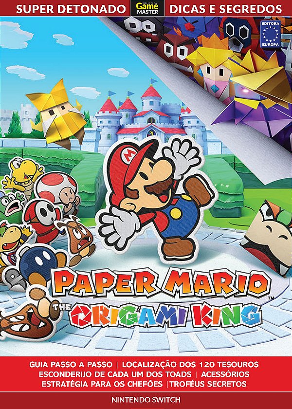 Super Detonado Game Master Dicas e Segredos - Paper Mario: The Origami King